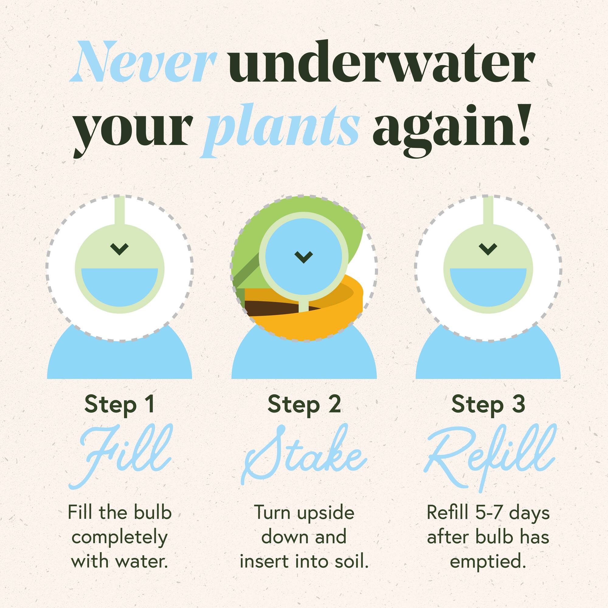 We The Wild™ Self-Watering Plant Globes